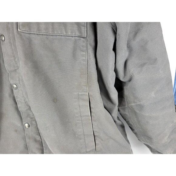 Carhartt Fleece Lined Relaxed Fit Coat Jacket Mens Size 3XL Gray Black 0J3826-M - Picture 5 of 11